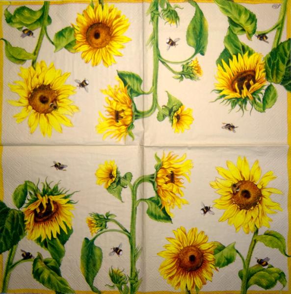 128 Sunflowers - 3-ply - Ihr